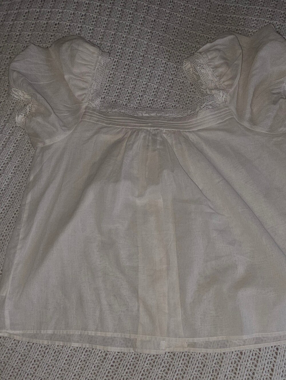 Joie Cotton Boho Cream Top Size M NWOT - Picture 5 of 7